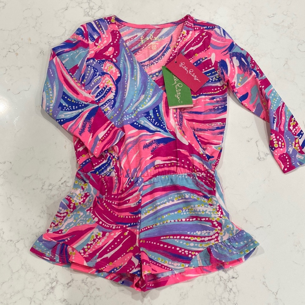 Lilly Pulitzer Girls Romper NWT